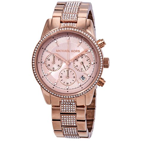 michael kors watch stones|Michael Kors ritz watch.